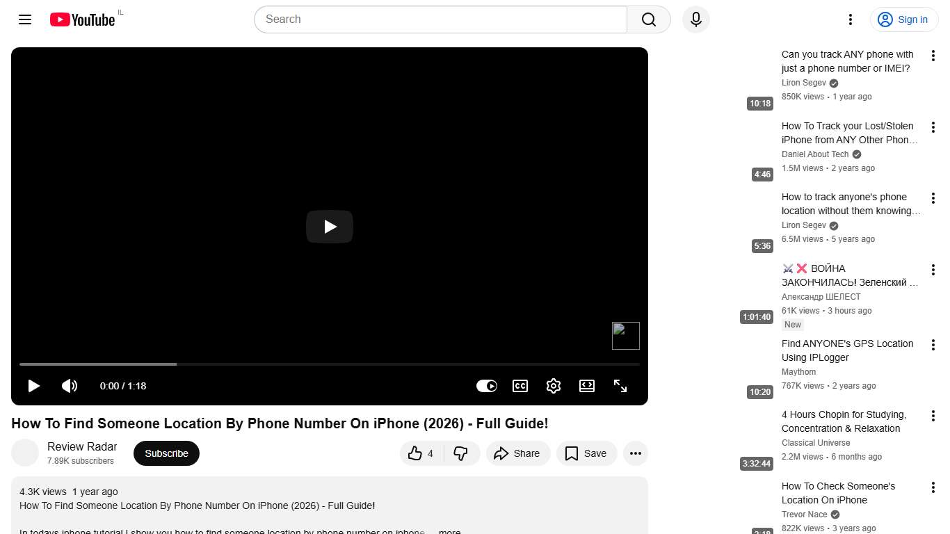 How To Find Someone Location By Phone Number On iPhone (2026) - Full Guide! - YouTube